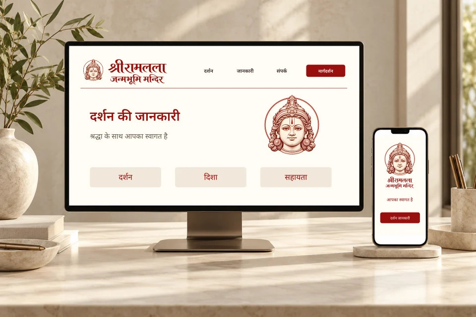 वेबसाइट और मोबाइल ऐप