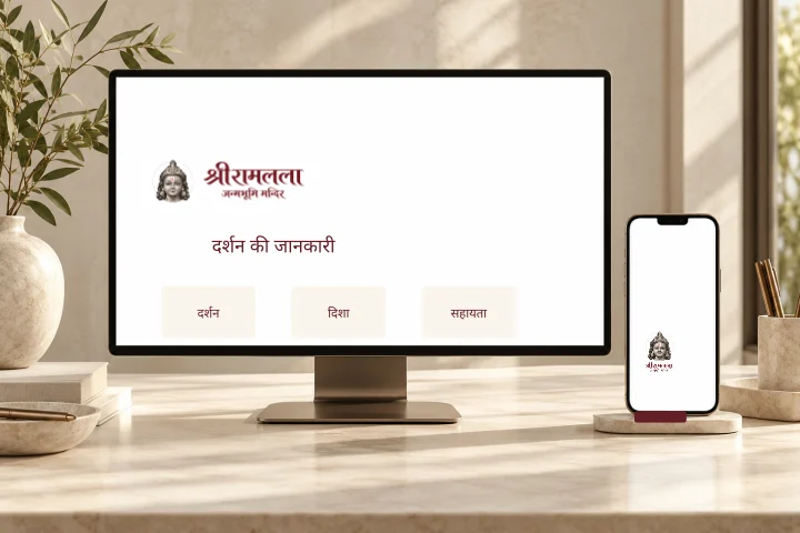 वेबसाइट और मोबाइल ऐप में portrait और नाम का उपयोग