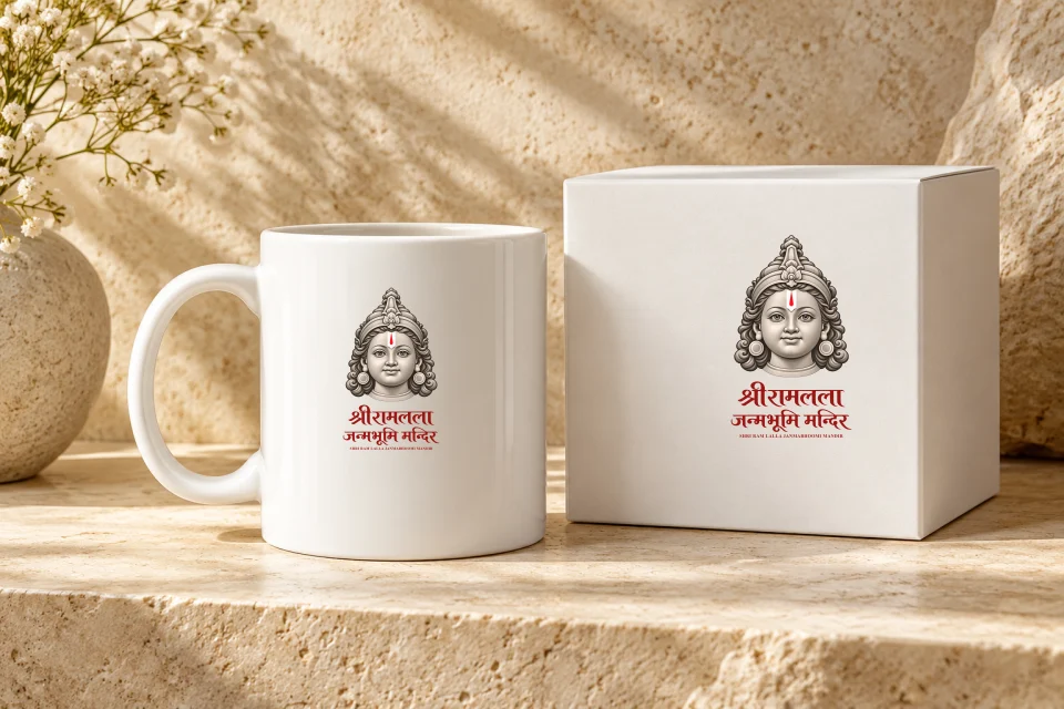 25 · स्मृति मग और उपहार बॉक्स · C · शिल्प मुखाकृति