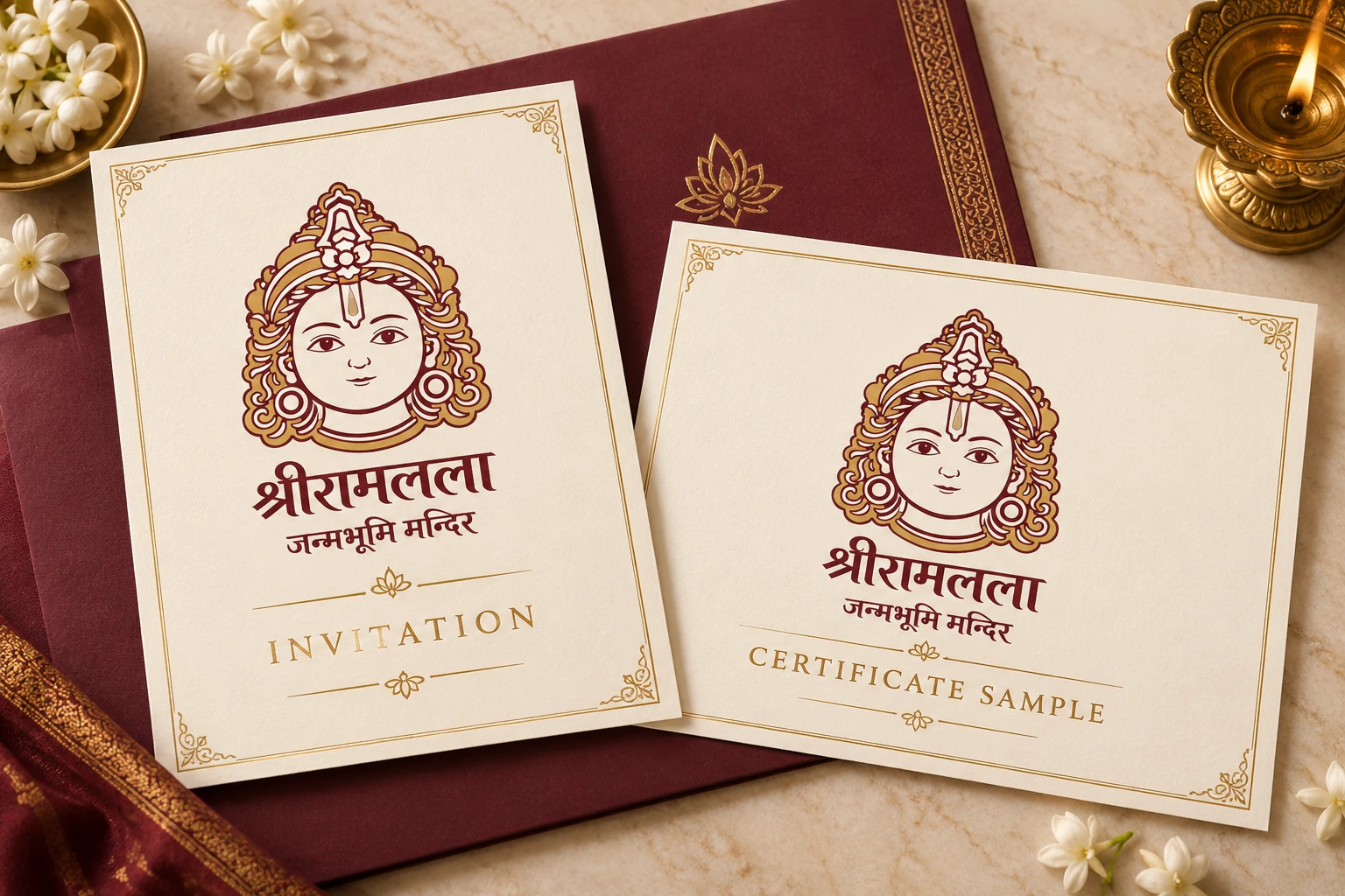 08 / Invitation and certificate